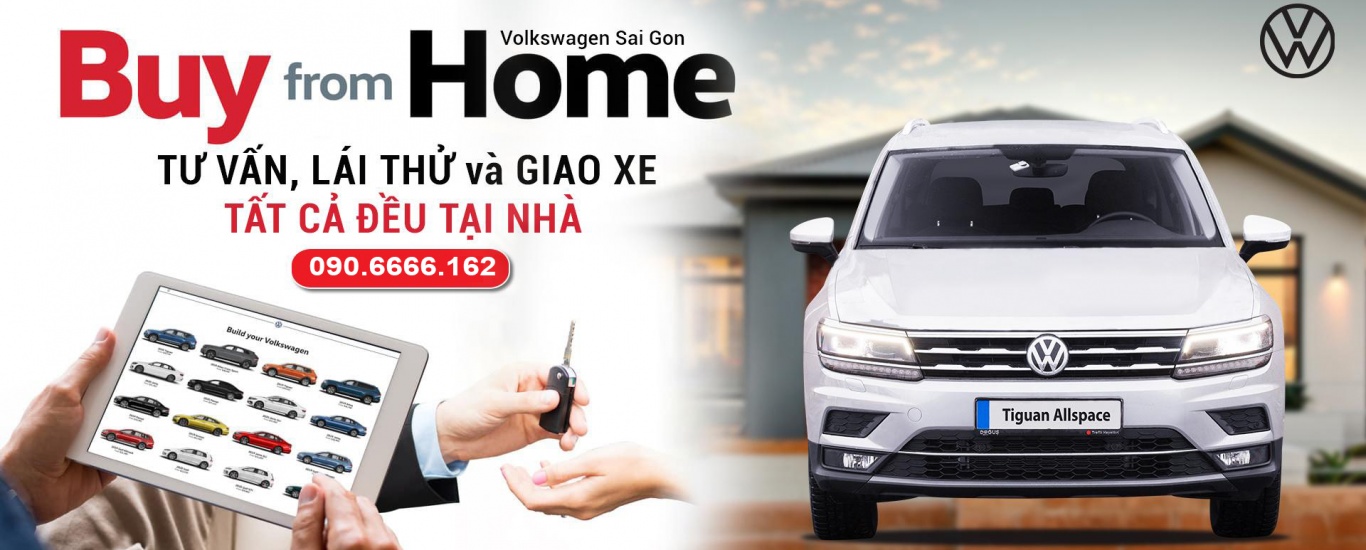 Lái thử xe tận nhà - Hotline Volkswagen Sài Gòn 0906666162