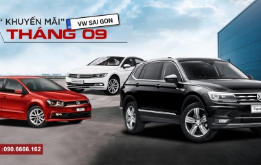 VOLKSWAGEN SAIGON VÀ CHƯƠNG TRÌNH KHUYẾN MÃI THÁNG 9